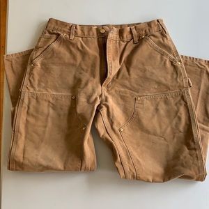 Men’s CARHARTT Double knee Duck Dungaree Work Jean